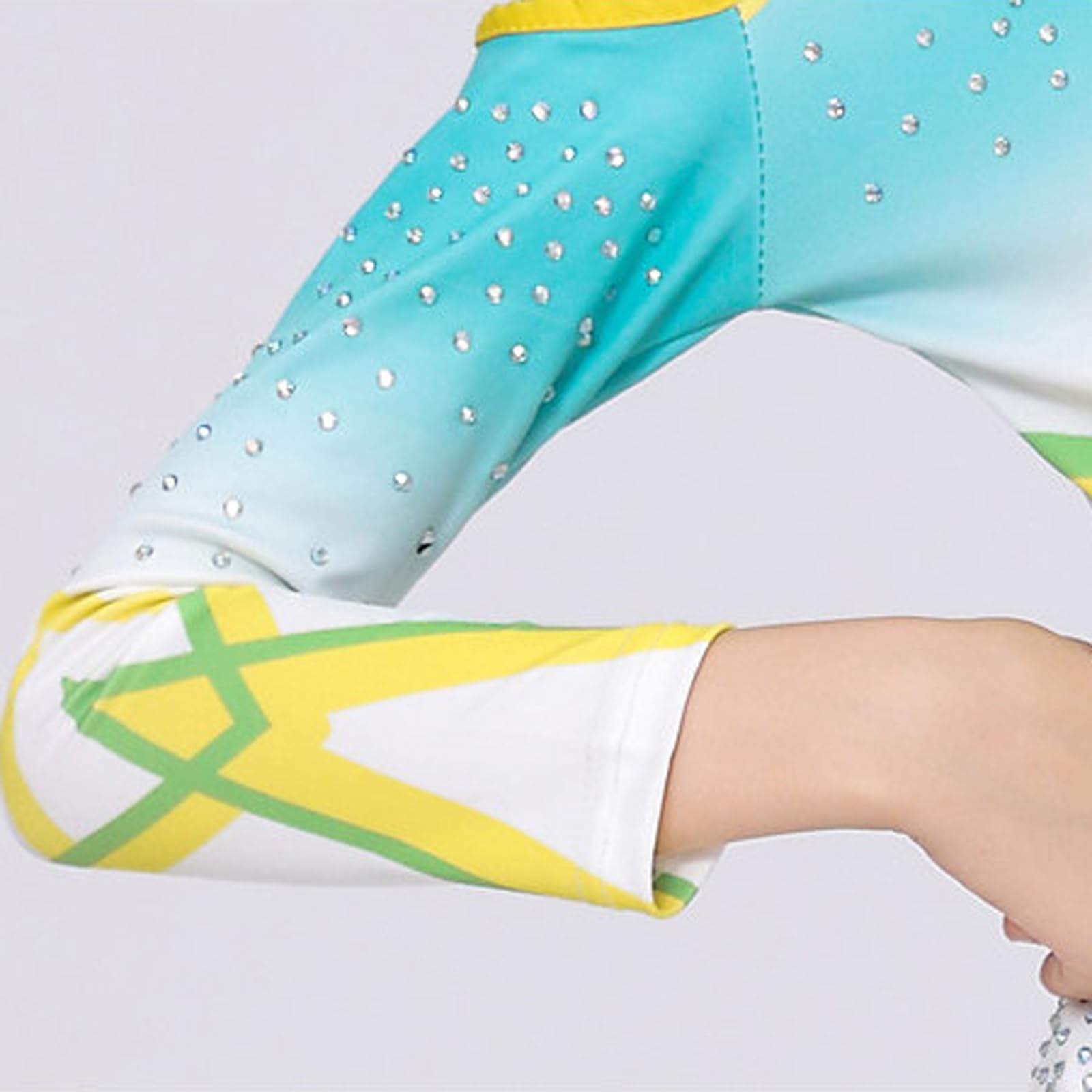 Cheerleader Outfits Mädchen,Cheerleader Kostüm Kind Langarm,Mädchen Glänzende Pailletten Cheerleading Uniform,Karneval Cheerleader Uniform Outfits,für Karneval,Fasching,Mottoparty