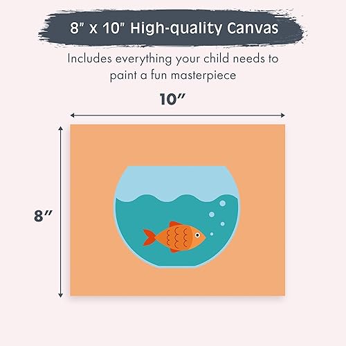 Miniatura 19 de Pink Picasso Kits de pintura por números para niños de 8 a 12 años Kit de manualidades para niños principiantes de bricolaje, pintura acrílica