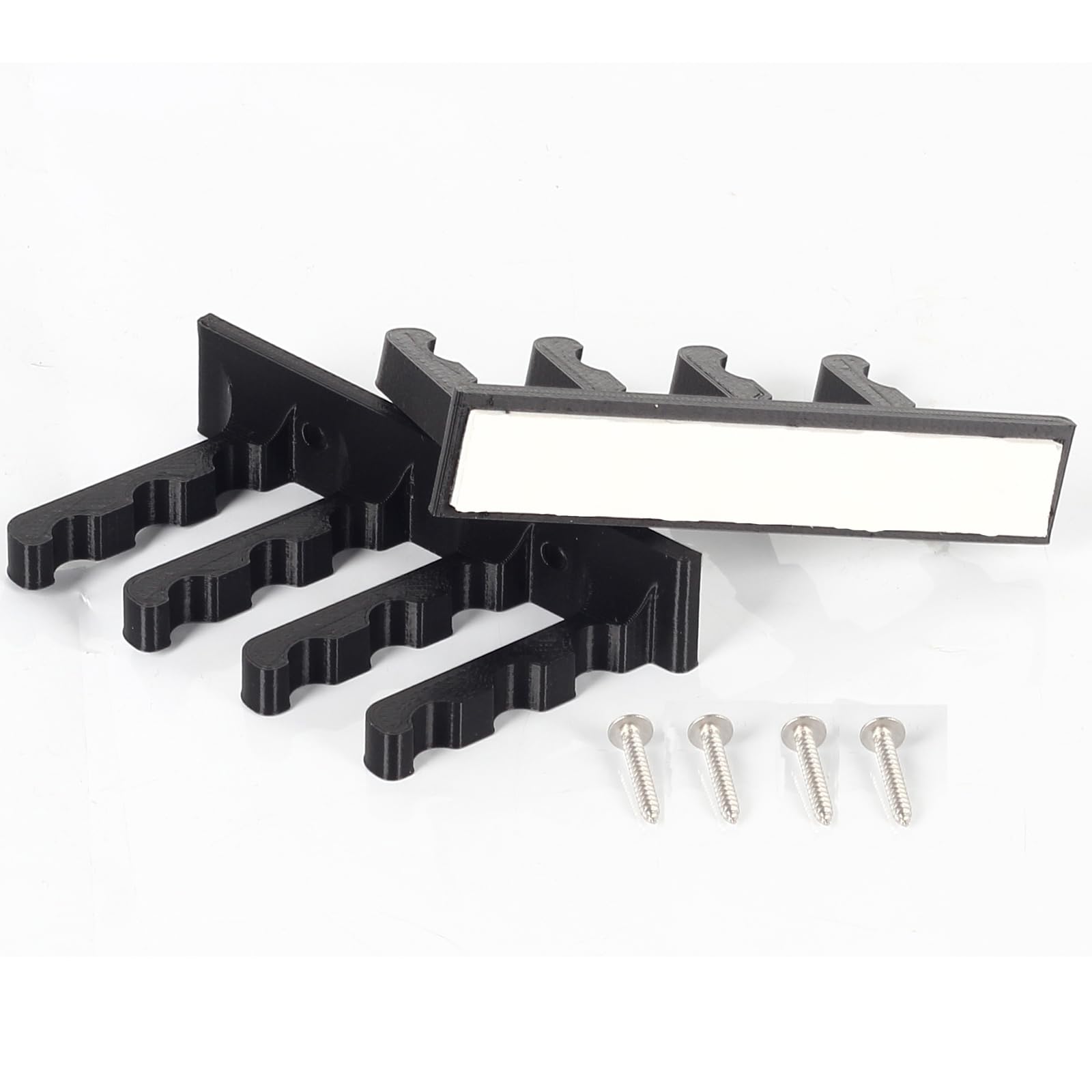 FENJANER Archery Wall-Mounted Brackets Arrow Holder- 12 Arrows Display Hanger Brackets Rack for Wall in Home