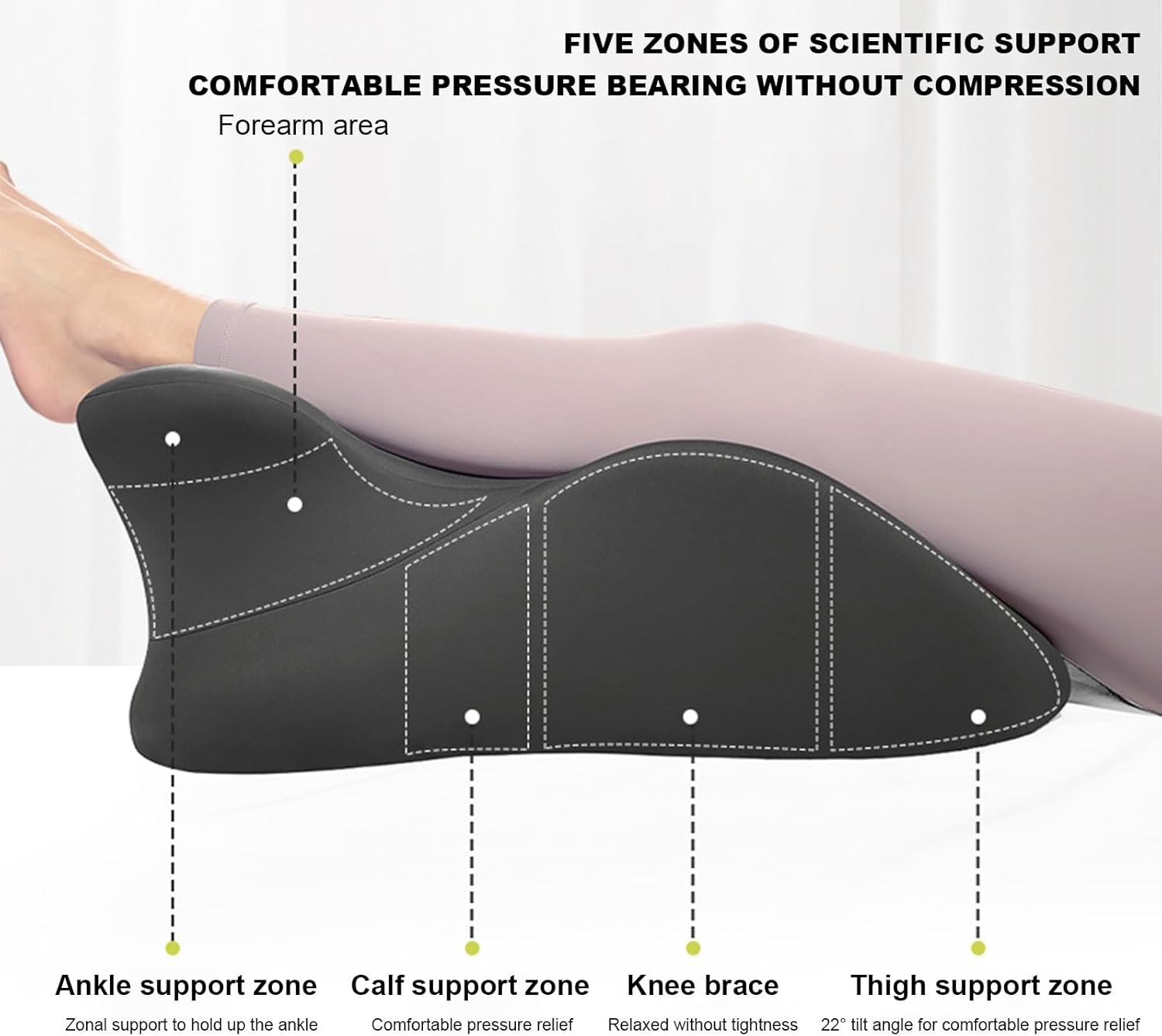 Couple's Special Wedge Pillow, Memory Foam Cushion, Low-Profile Design Couple's Intimate Hip Cushion, Support Reading, Relieve Neck Pain Pink Grey Patchwork Summer,Crawling Pillow + Small Pillow