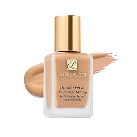 Este Lauder Double Wear Stay-in-Place 24-Hour Long-Wear Matte Foundation Makeup, 1 Fl Oz, 2N1 Desert Beige