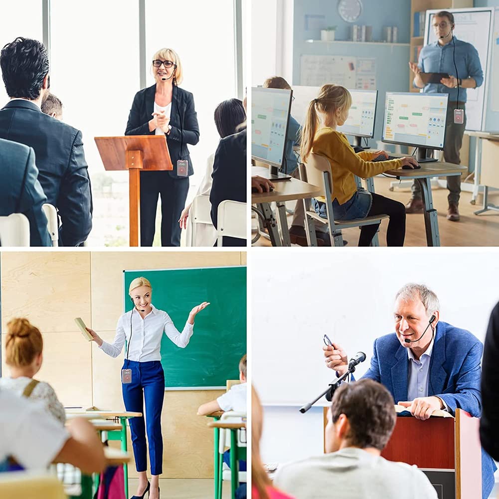 Amplificatore Vocale Portatile Con Microfono - Ricaricabile, 20h Autonomia, Per Insegnanti E Guide - Foto 7