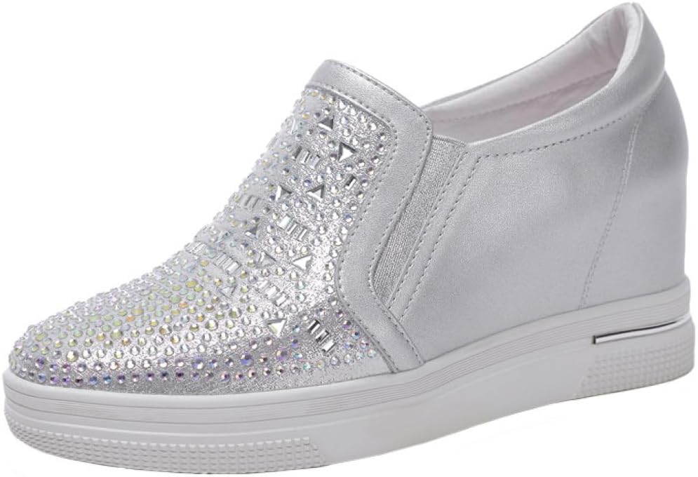 極美品 アンテプリマ 厚底ローファー 23 ベロア ラインストーン