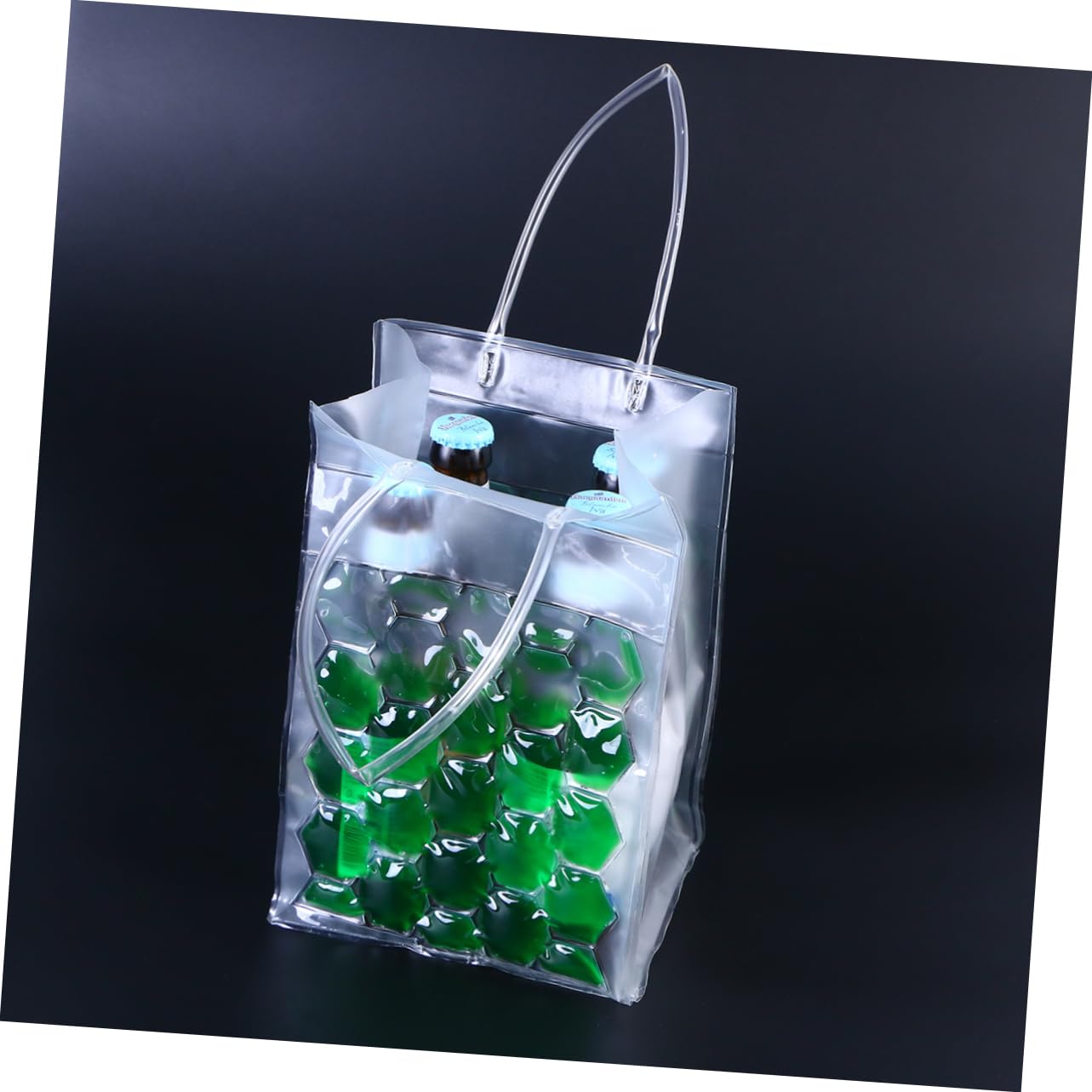 Mikinona 2 Chiller Ice Bag Insulated Cooler Bag Gel Carrier Chilling Wine