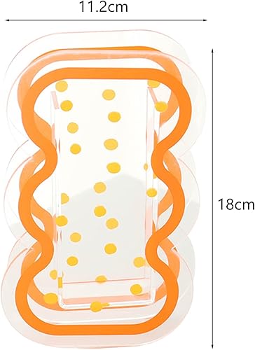 Miniatura 8 de porfeet Arreglo floral transparente acrílico con forma nublada de escritorio, florero transparente artístico para decoración del hogar, jarrones de