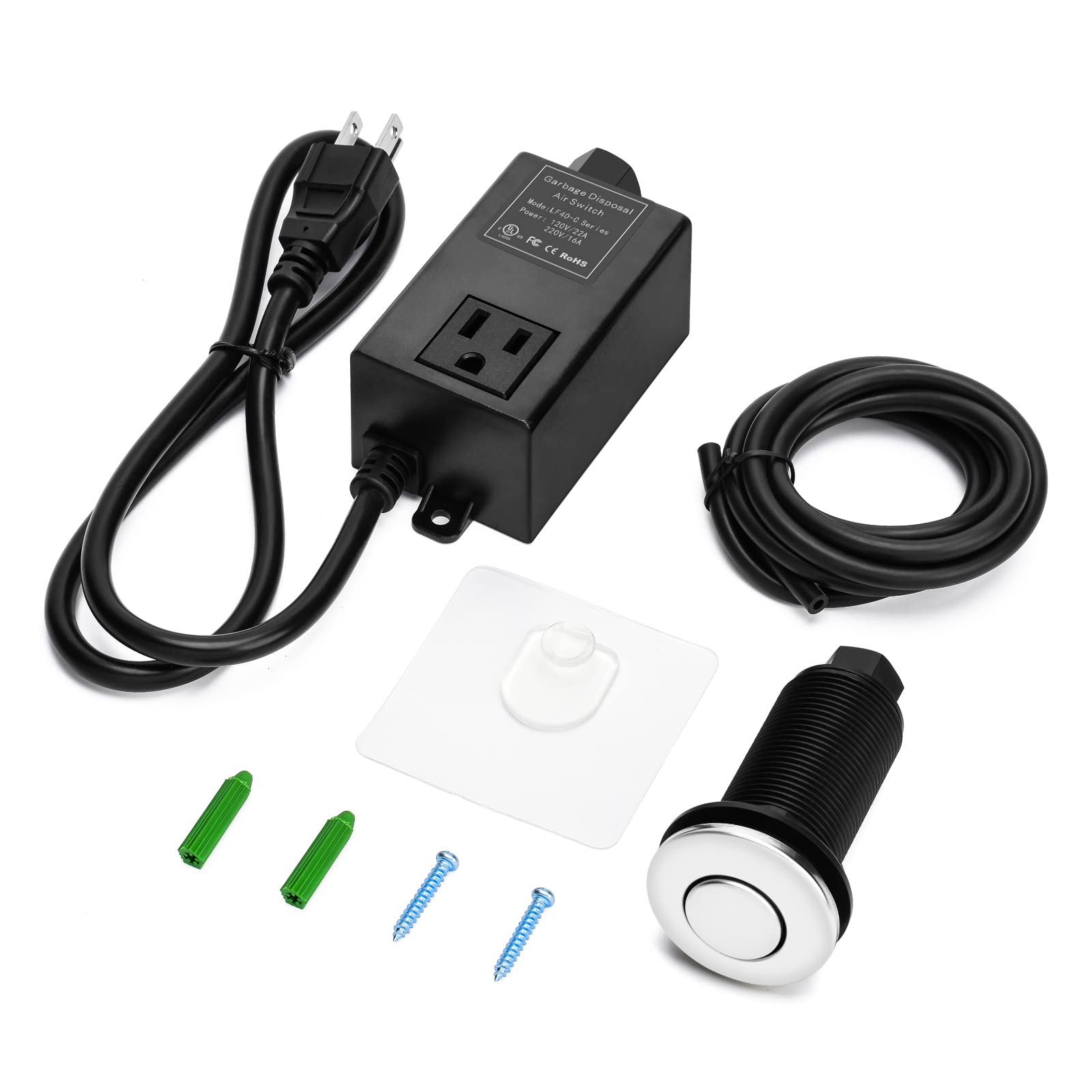 briidea Garbage Disposal Air Switch Kit