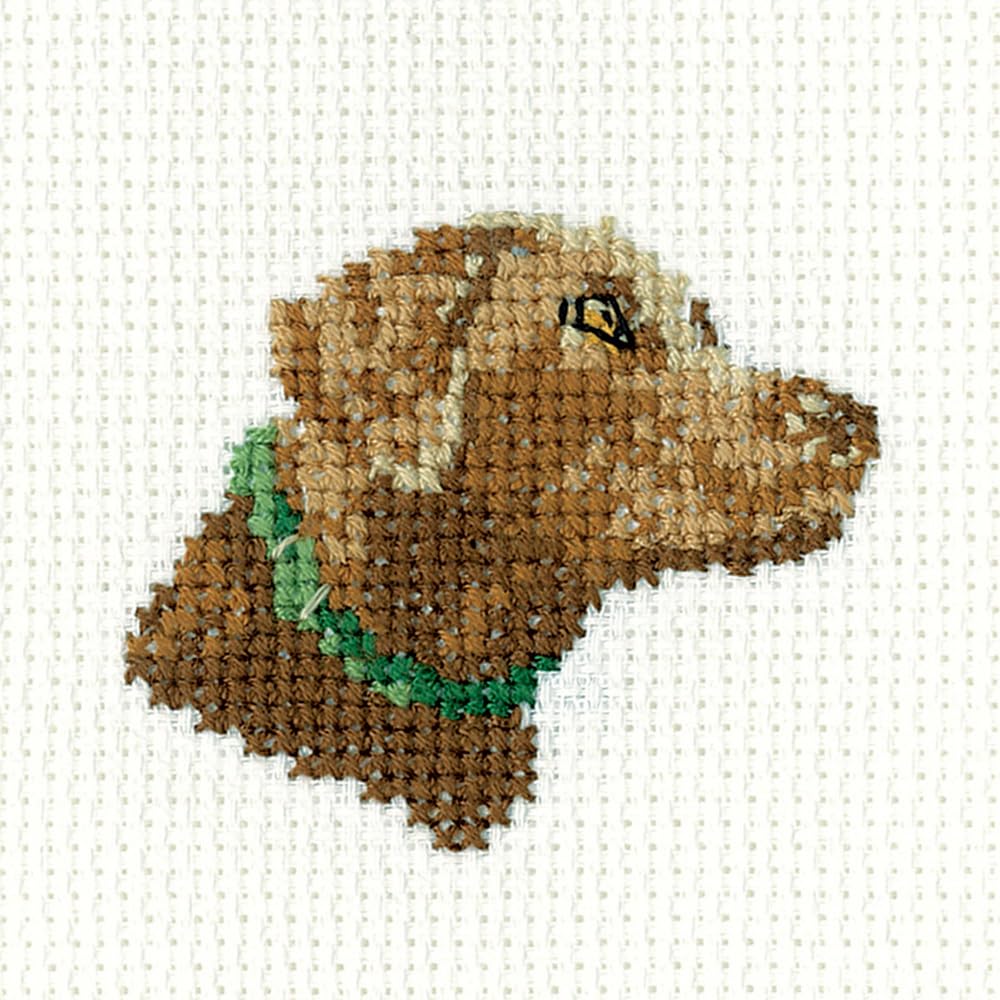 Kit broderie point de croix - Chien - Vervaco