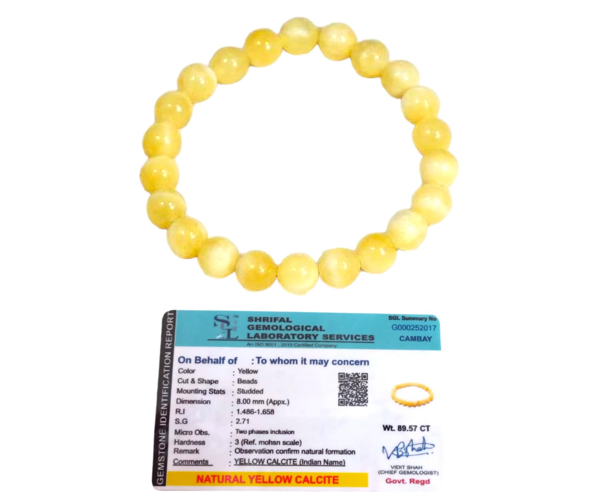 Divine Spirituals Natural Yellow Calcite Bracelet Lab Certified AAA Grade 8mm Stretchable Original Real Crystal Bracelet For Solar Plexus Chakra, Positivity and Abundance (B0CV462VGK) Amazon Price History, Amazon Price Tracker