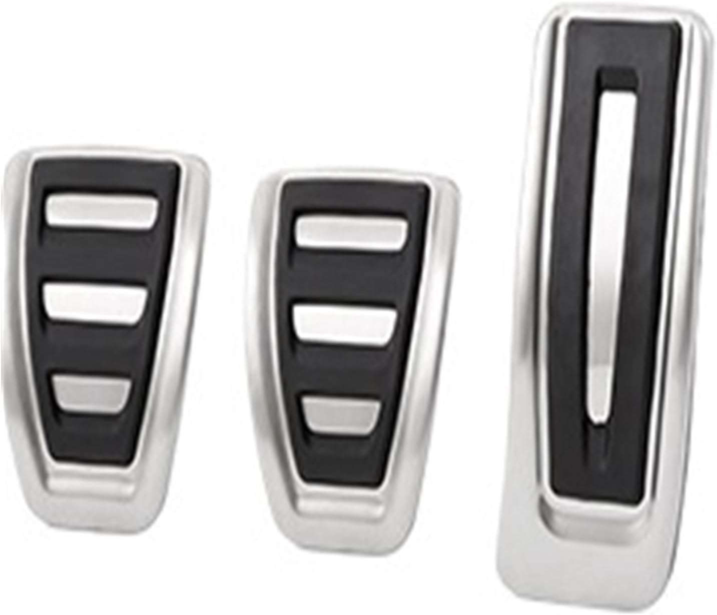 Car Pedal Cover Replacement for for A4 B8 S4 RS4 for Q3 RS5 for A5 S5 8T for A6 C7 for A7 S7 S6 4G for A8 S8 A8L 4H for Q5 8R SQ5 Car Pedals AT MT Fuel Brake Footrest Pedal Pedals(MT)(At)