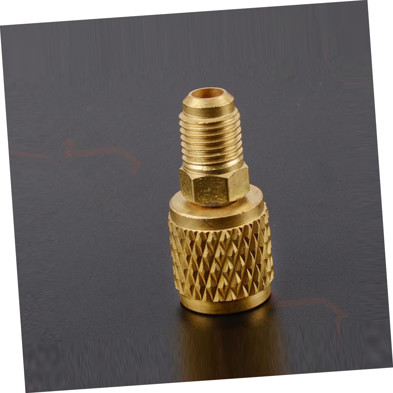 4pcs Fluorination Tools Adapter Connector Conditioner Adaptor Hose Kit Refrigeration Repair Joint Quick Remover Installer Golden