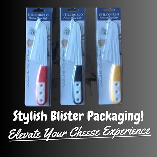 Miniatura 7 de UC - Cuchillo para queso  Inmejorable resistencia al calor y a las manchas  Corta quesos duros y suaves sin esfuerzo  Eleva tus delicias culinarias