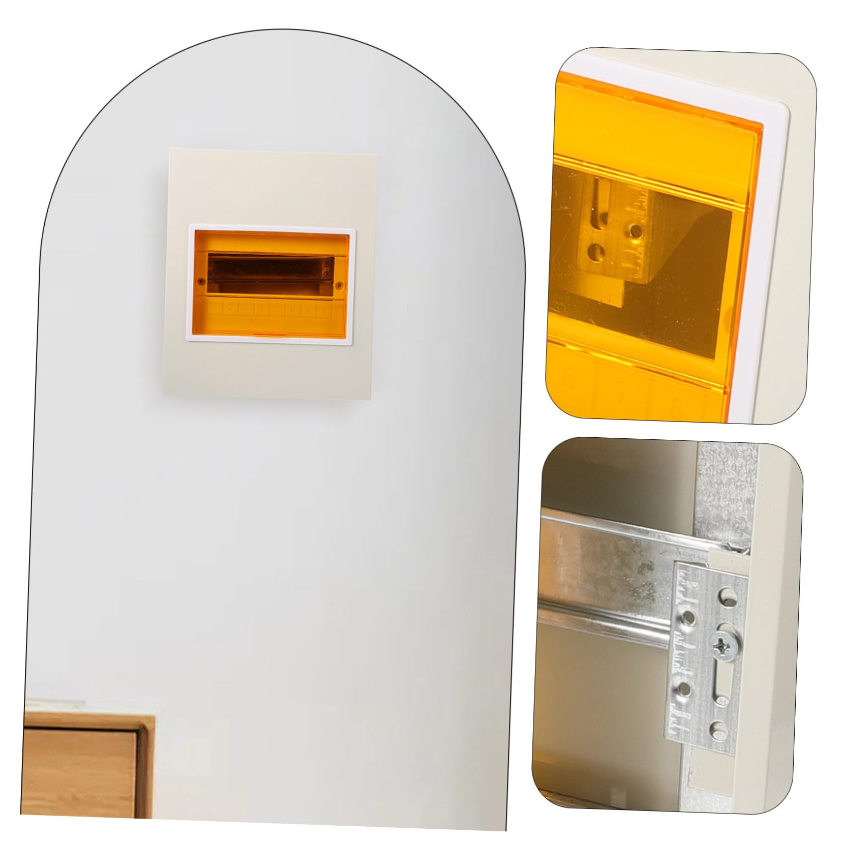 Caja De Distribución De Energía Exterior Bucles Tapa De Registro Eléctrico Resistente Intemperie