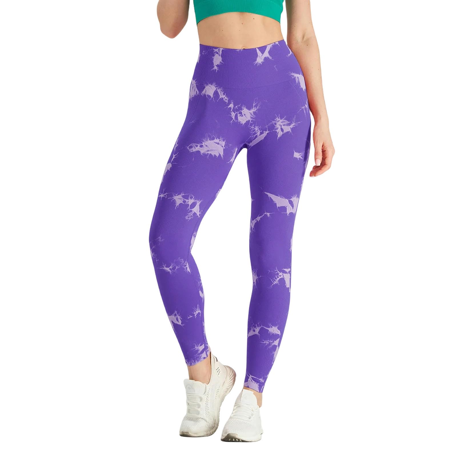 Legginsy dla kobiet Wielka Brytania Push Up wysoka talia bezszwowe tie dye spodnie do jogi dla kobiet obcisłe fitness bieganie trening siłownia spodnie sportowe