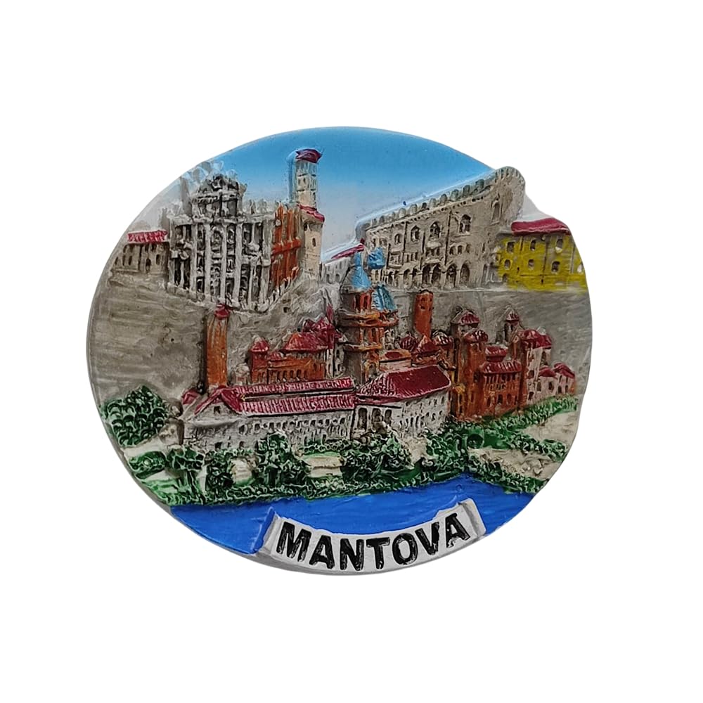 Calamita Da Frigo 3D Matrioska Russa In Resina, Fatta A Mano, 9x5 Cm, Souvenir Da Viaggio - 3