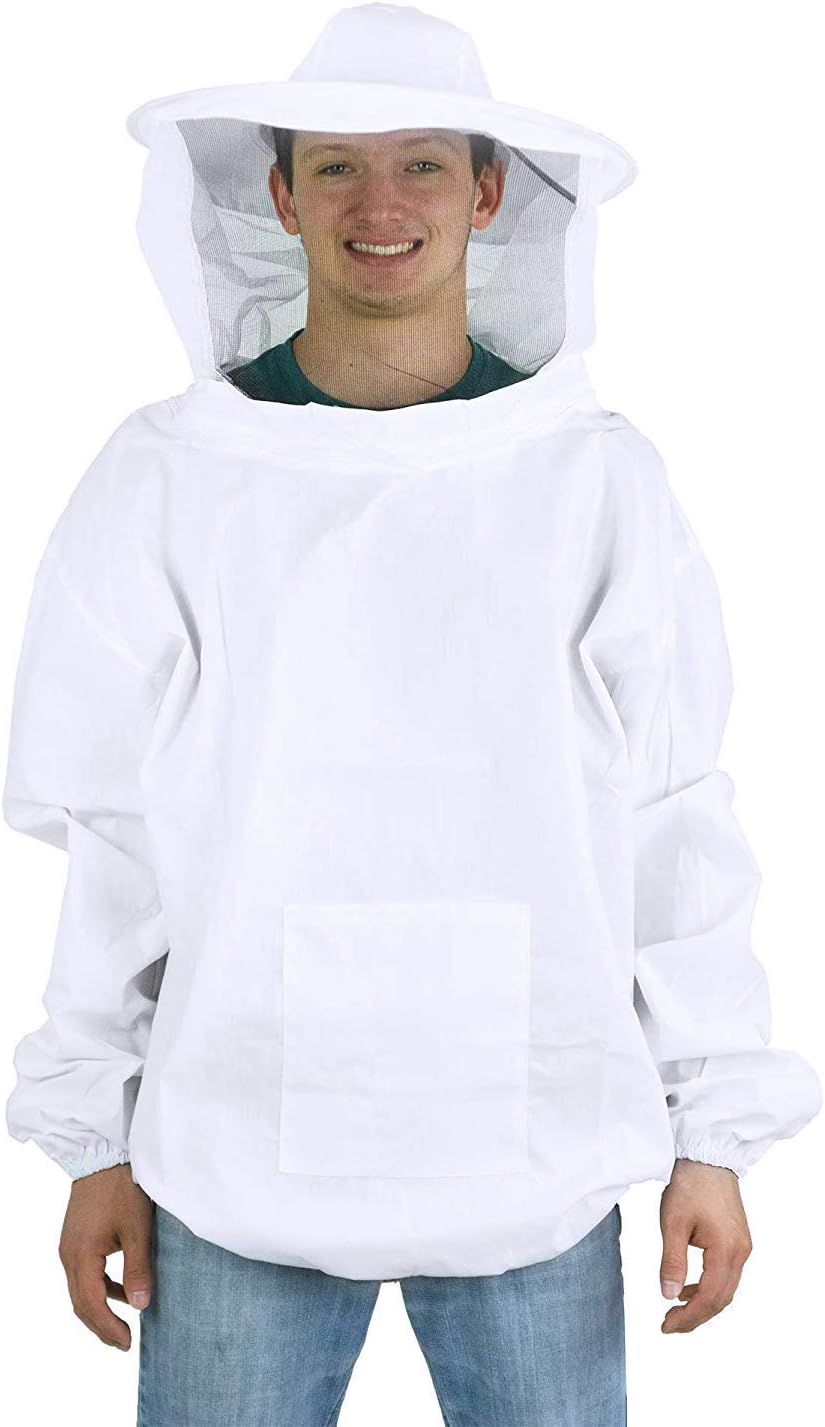 Beekeeping Suit Veil Hood Hat Jacket Coat Ventilated Bee Keeper Protective Clothes Suit Bee Keeping Costume Equipment tools