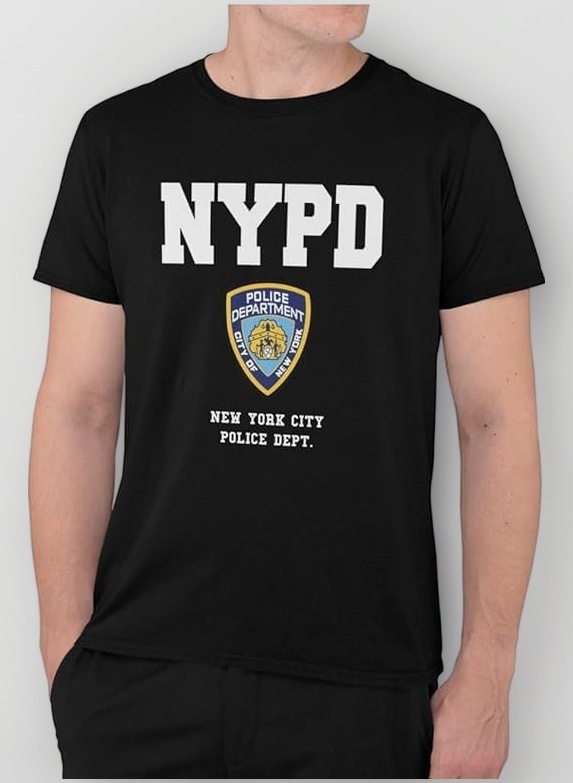 Inspired NYPD New Yorker Police Funny T-Shirt