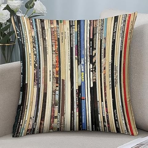 Wreioau Classic Rock Pillow Cover Cover