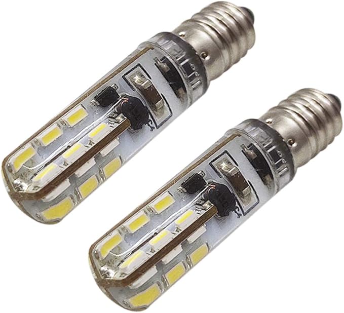Ruiandsion 10 pièces E10 ampoule LED 12V blanc 1W