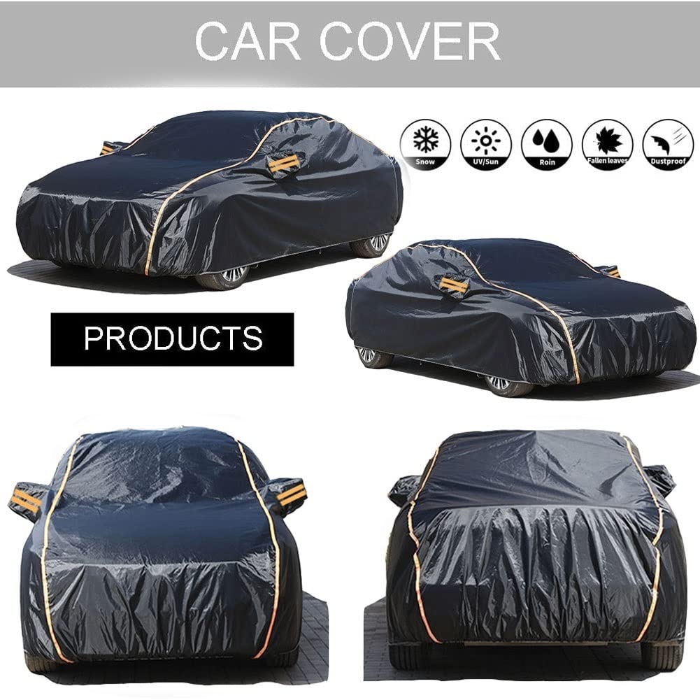 Copriauto Per Citroen 2CV 1948-1990 | Telo Impermeabile UV | Antipolvere | Con Strisce Riflettenti - Foto 3