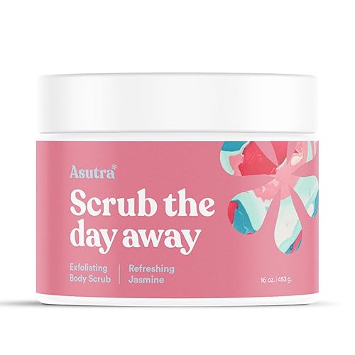 Miniatura 9 de El mejor exfoliante corporal orgánico, 100% sal pura del mar muerto, ultrahidratante y humectante con Jojoba para suavizar la piel, aceites de