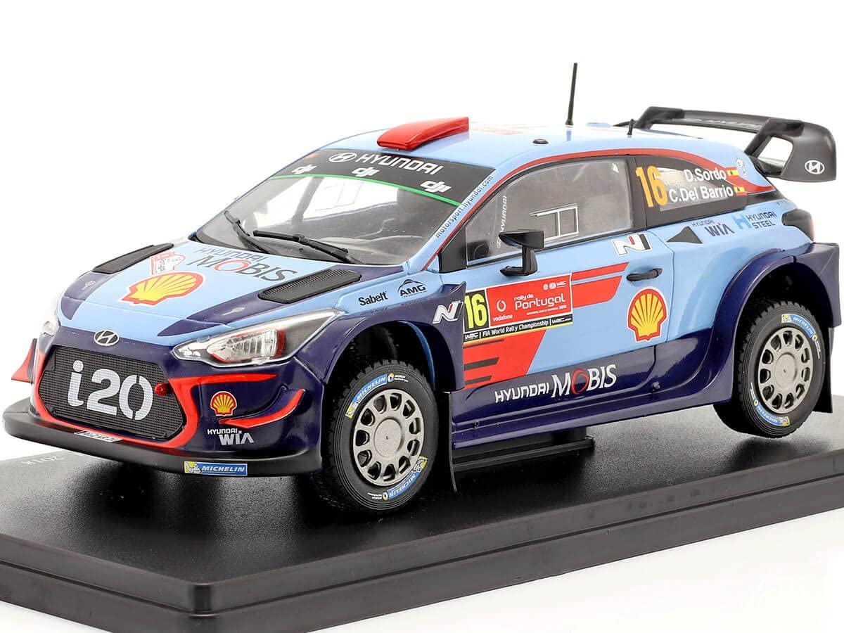 2018 Hyundai i20 WRC Nº16 Dani Sordo/del Barrio Rallye Portugal 1:24 Editorial Salvat RAL05
