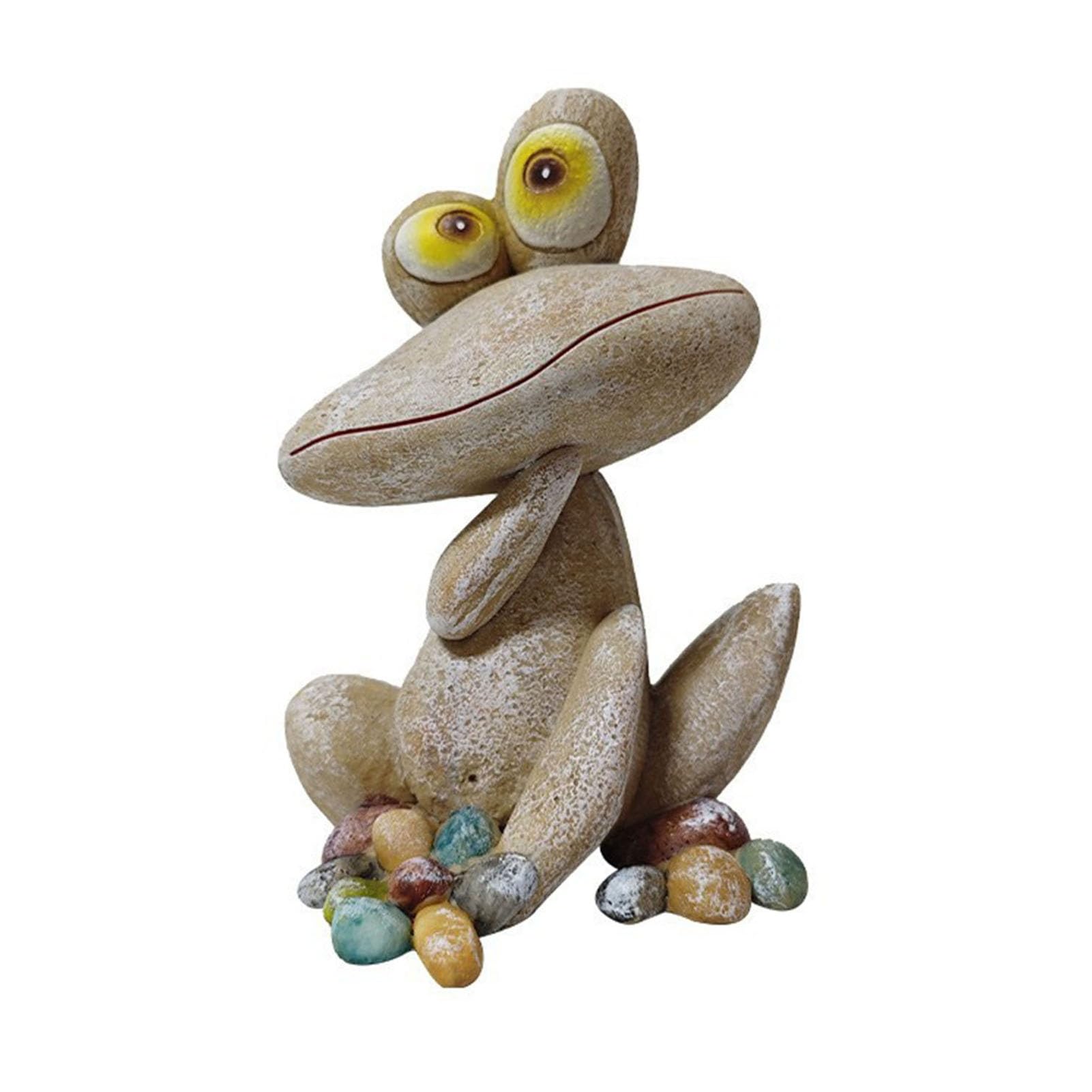 matumou Garden Statue, Cartoon Figurine, Waterproof Resin Sculpture for Yard Patio Lawn Decor