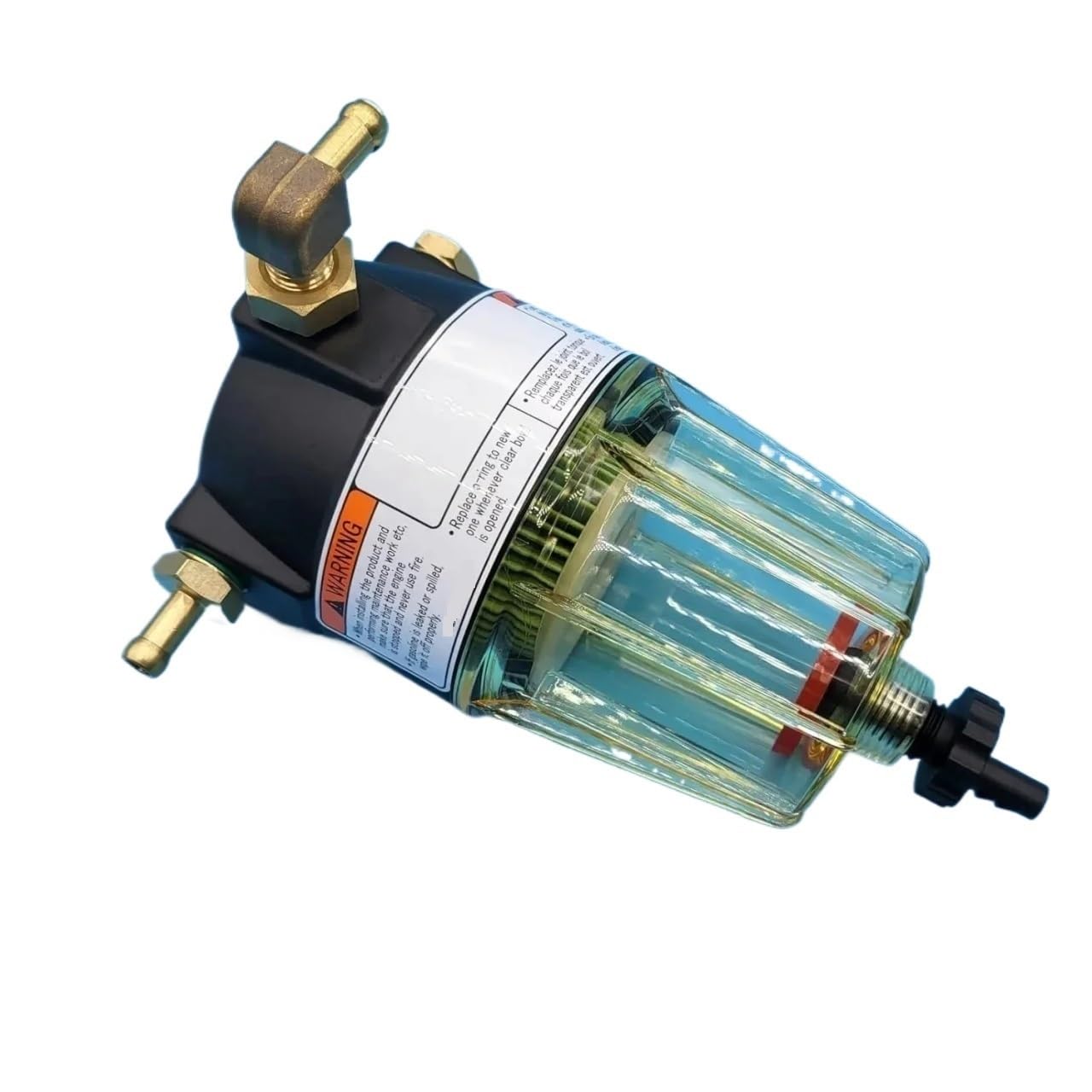 Filtro De Combustible Diésel para Coche, Compatible con Motores Fueraborda De hasta 300 CV, Separador De Aguaparacombustible.