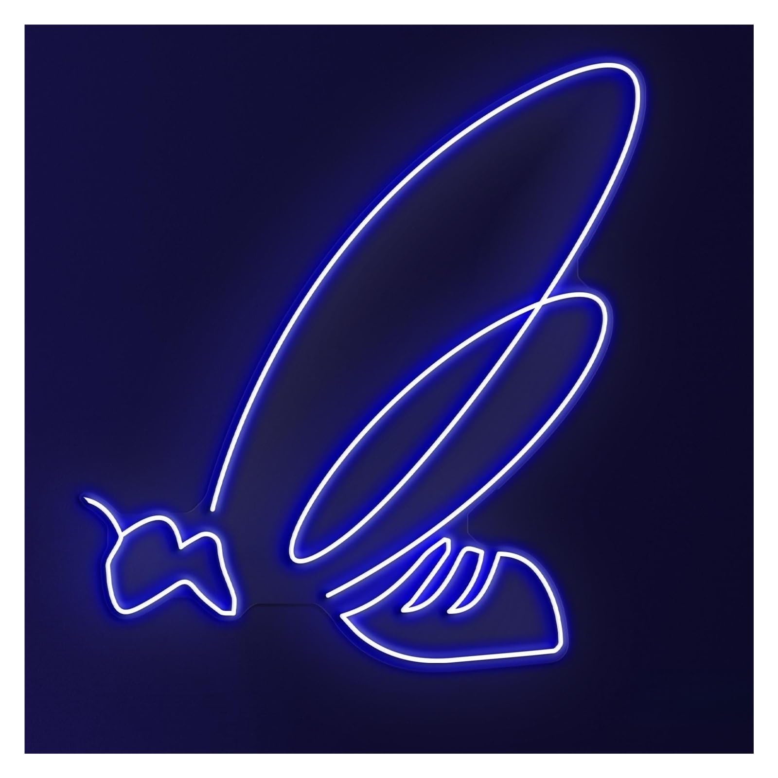 RONGCH Hanging Art Neon Signs Bee Neon Sign, Suitable for Kids Room Wall Decor with Brightness Adjustable 38cm(C)