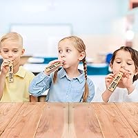 Vista 4 de Rhode Island Novelty Silbato de tren de madera de 7