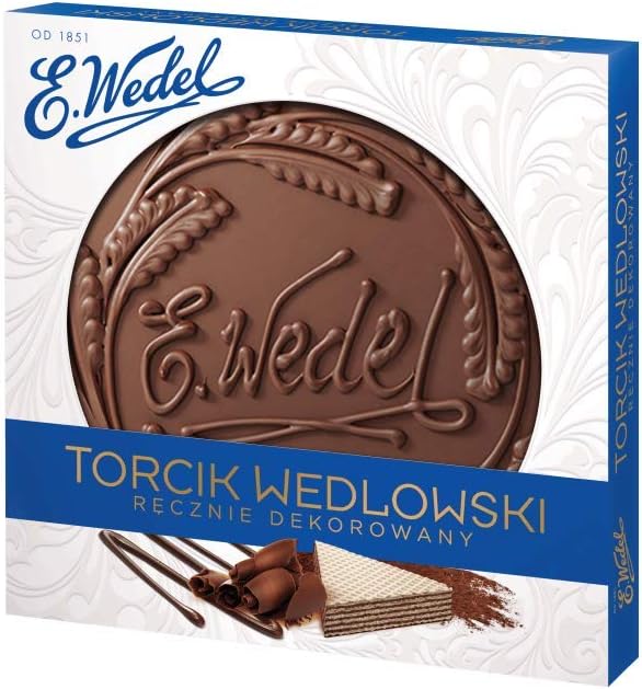 Torcik Wedlowski Wafer Cake (250g / 8.8 Oz) by Torcik Wedlowski
