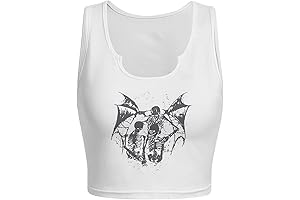 SOLY HUX Womens e Girl Clothing Graphic Print Summer Crop Top