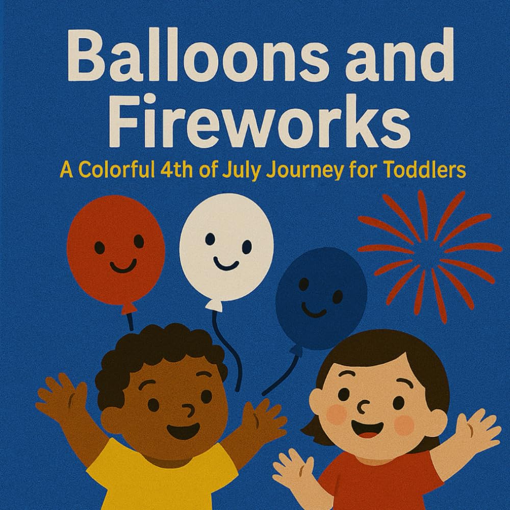 Balloons and Fireworks: A Colorful 4th of July Journey for Toddlers
