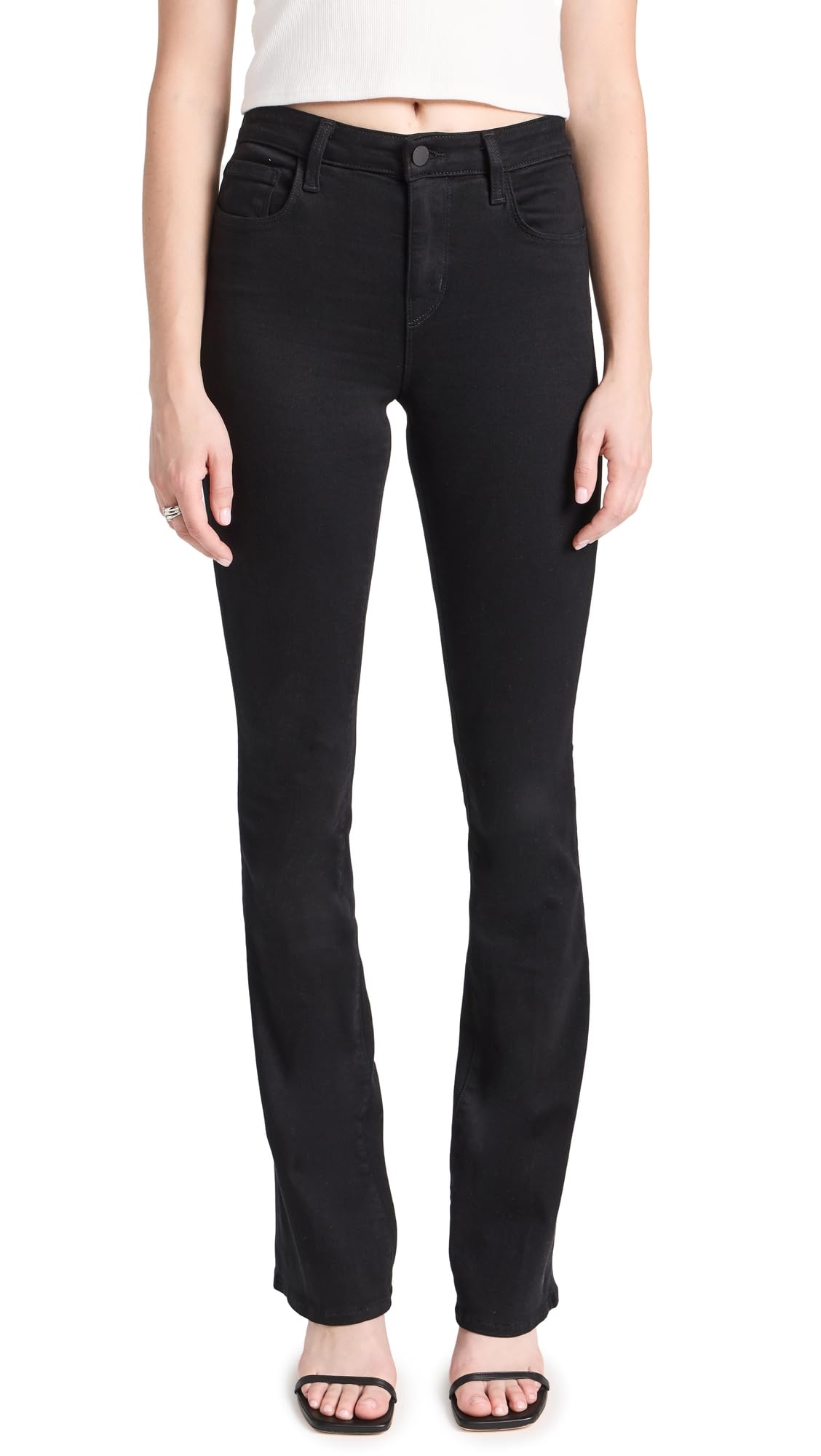 L'AGENCE Women's Selma Sleek Baby Boot Jeans