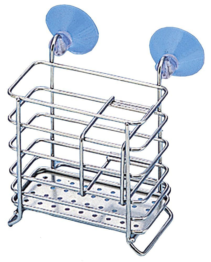 Kai Corporation DR5308 Ecrail 2 Drainer Basket, Wire Holder, 2 Suction Cups Included