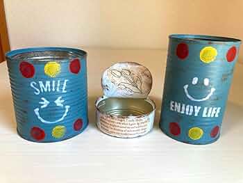 Amazon.co.jp: リメ缶、リメイク缶、多肉植物(3個) : 食品・飲料・お酒