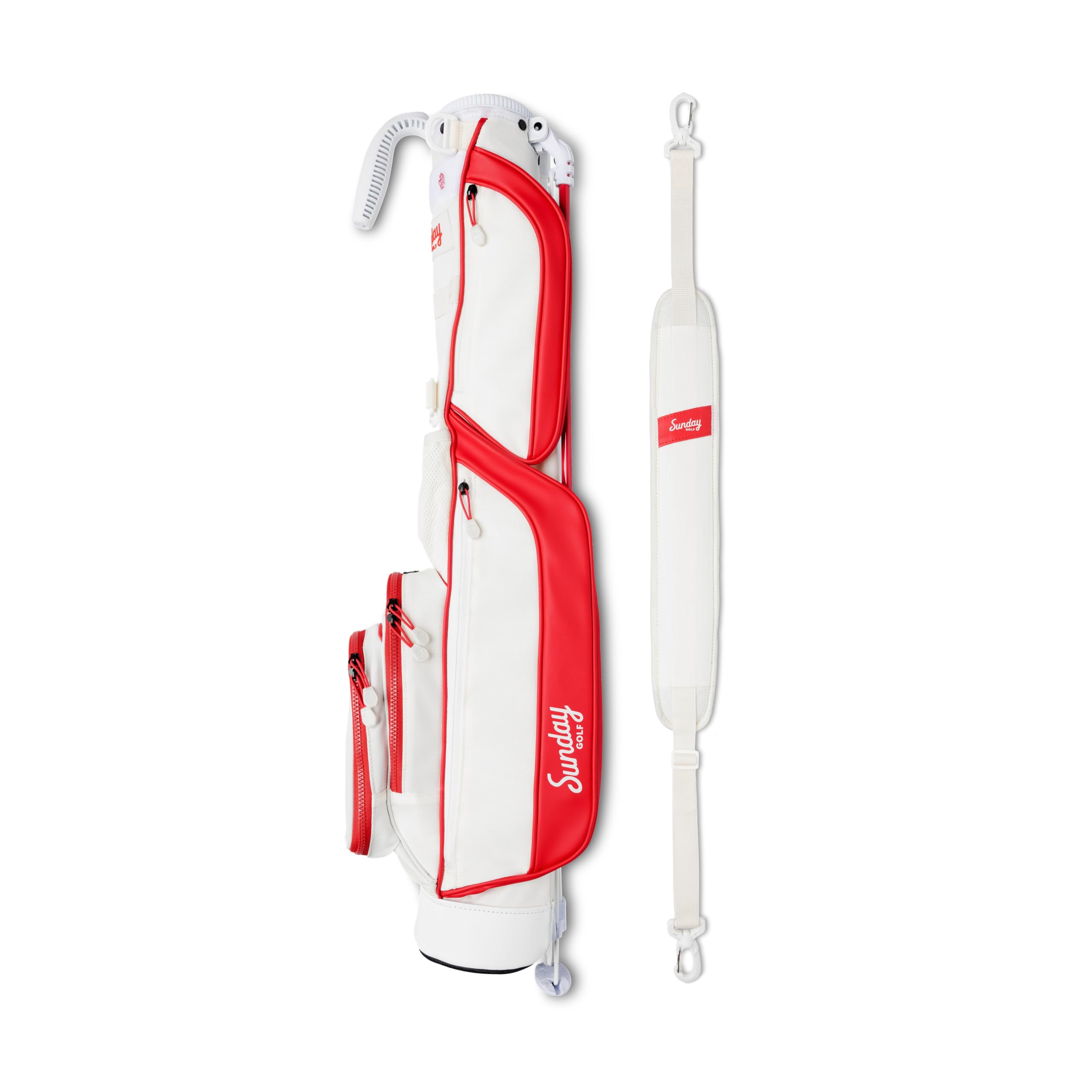 Sunday Golf Loma Bag - Lightweight Bag with Strap and Stand – Easy to Carry Pitch n Putt Golf Bag – Par 3 and Executive Courses, 31 Inches Tall