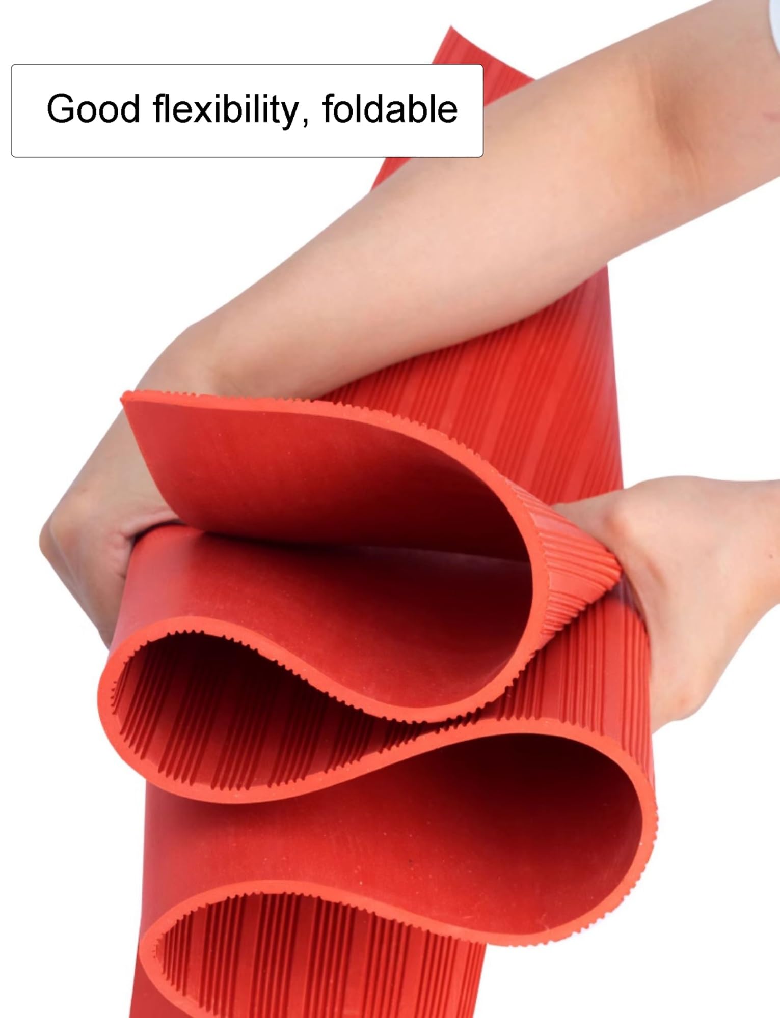 Tappetini in gomma resistente, silicone ad alta temperatura, spessore 3 mm, per ammortizzazione e pavimentazione fai da te, tappetini durevoli e versatili