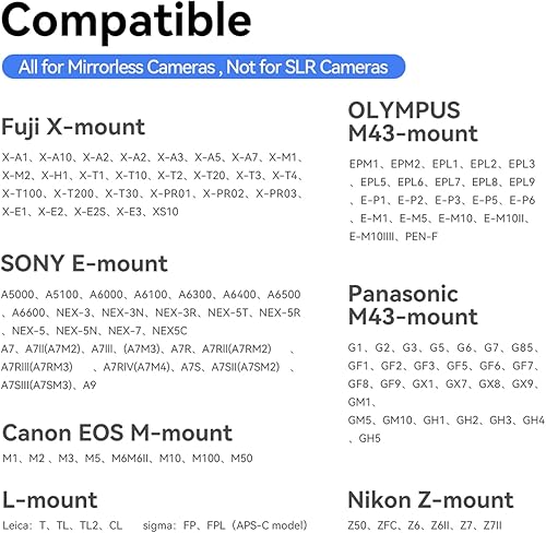 Miniatura 8 de TTArtisan Lente F2.8 Macro APS-C de 1.575in Enfoque manual Sony-E Montaje como A5000, A5100, A6000, A6100, A6300, A6400, A6500, A6600, NEX-3,