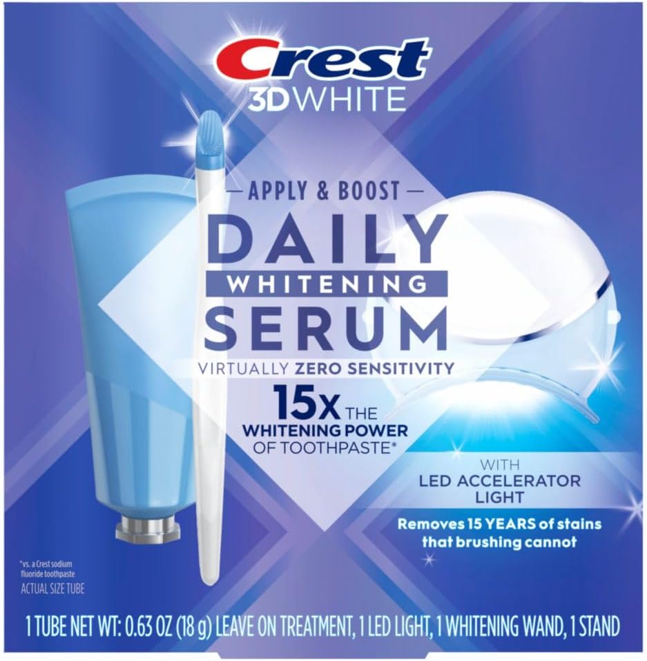 Crest Whitening Emulsions Leaveon Teeth Whitening Gel Kit