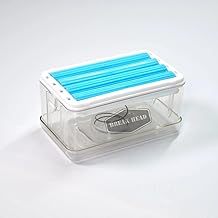 BREAK HEAD Soap Dish with Drain Multifunctional Soap Dish Soap Cleaning Storage Foaming Box for Home Bathroom Kitchen Keep Soap Dry& Easy to Clean (Pack of) (1)