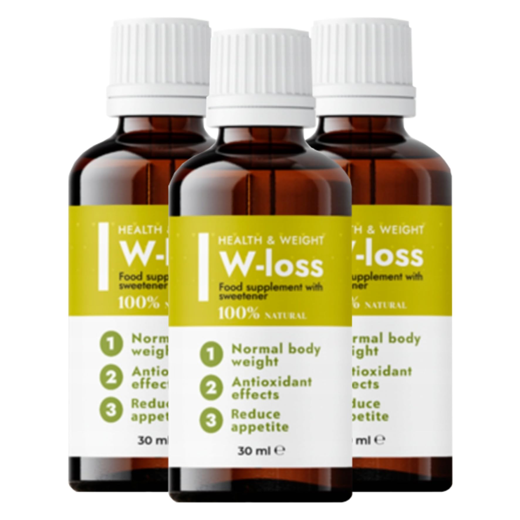 3x W-Loss - suplement diety krople 30 ml