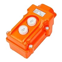 Vista 5 de Monmentario arriba abajo botón pulsador interruptor COB31 AC250V 15A AC380V 10A del alzamiento del botón