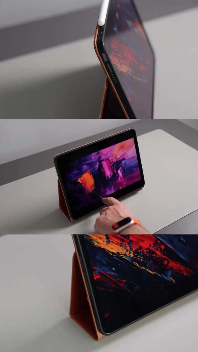 Amazon.com: Casemade Real Leather Case Compatible with iPad Air 11