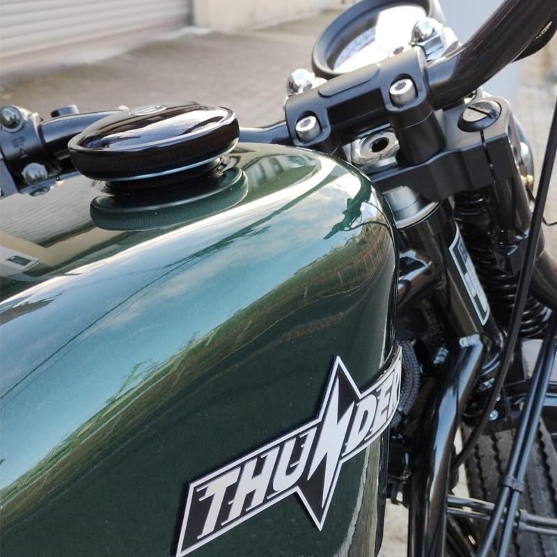 Amazon | THUNDER MOTORCYCLES サンダー250 ガスキャップ ブラック