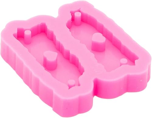 Miniatura 5 de Moldes de resina de silicona con forma de mapa de Puerto Rico, hechos a mano, moldes de silicona epoxi hechos a mano, aretes de moda, pulsera,