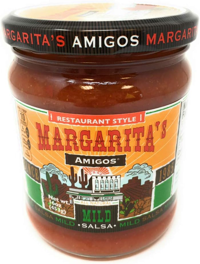 Margaritas Amigos, Salsa Mild Restaurant Style, 16 Ounce