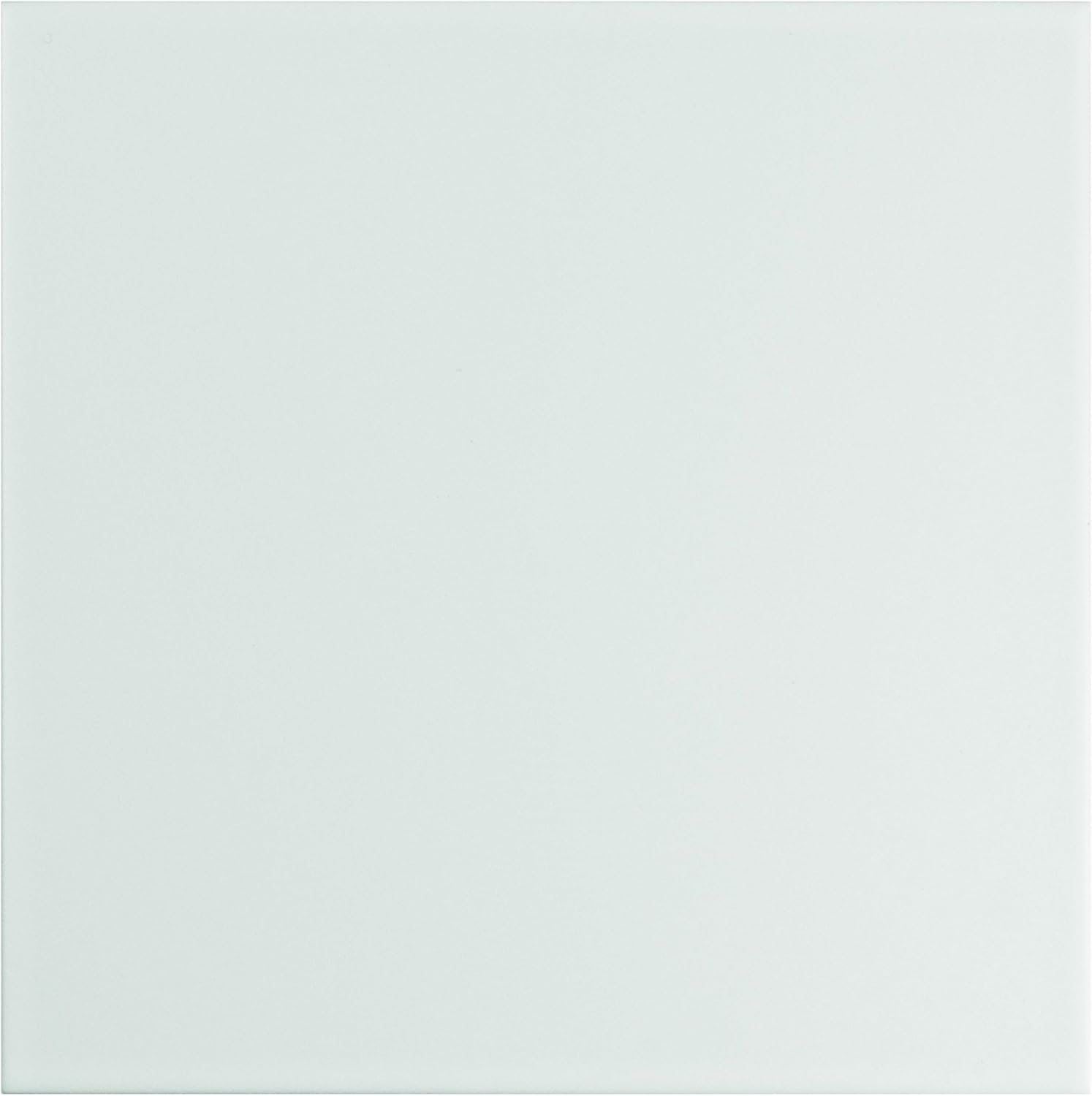 Merola Tile Triplex White 7-3/4" x 7-3/4" Ceramic Wall Tile