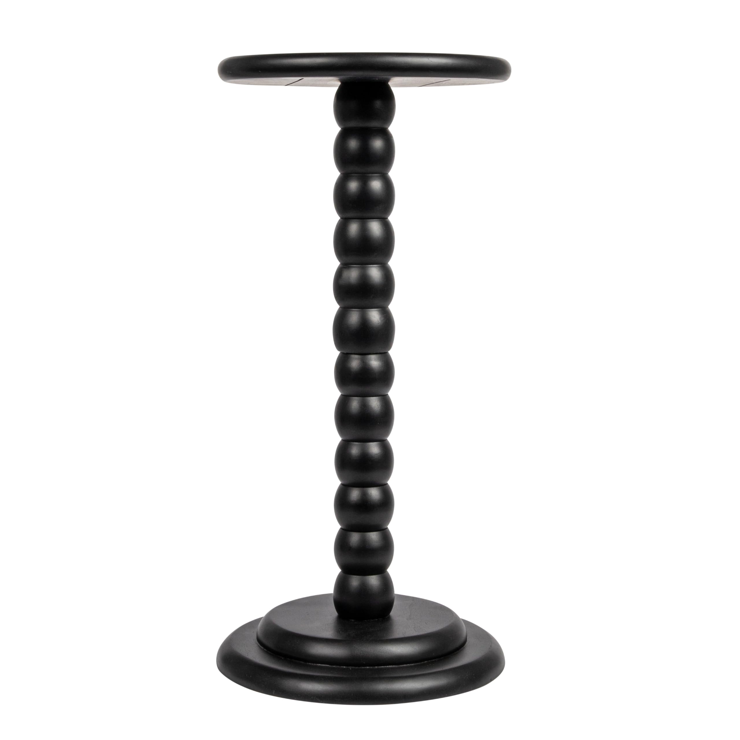 Amazon.com: Creative Co-Op Stacked Pedestal Cocktail Side Table