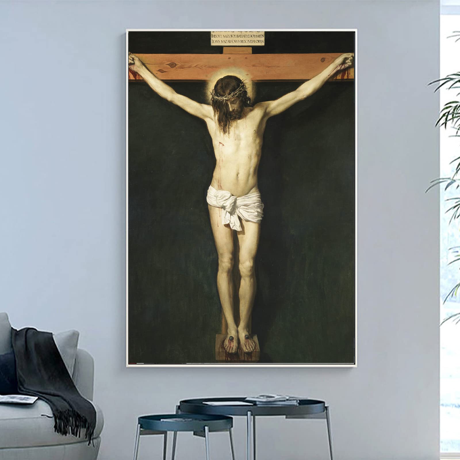 呪物 キリスト Jesus ジーザス イエス 十字架 ART アート 額縁 絵画 呪物 キリスト Jesus ジーザス イエス 十字架 ART アート 額縁 絵画