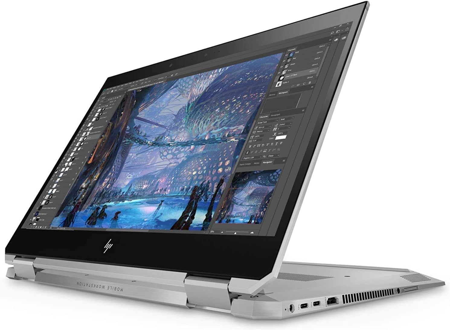 HP ZBook Studio X360 G5 2-in-1 Touchscreen, Xeon E-2176M, Nvidia